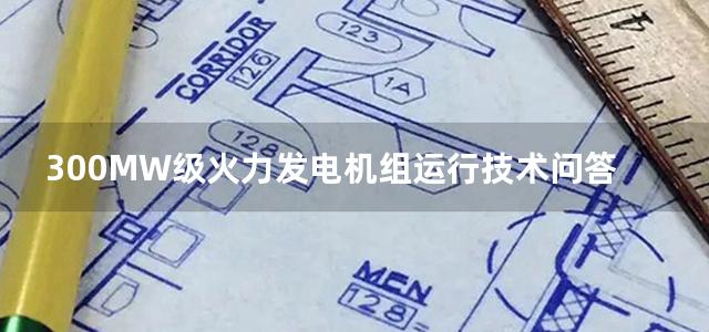 300MW级火力发电机组运行技术问答丛书 电厂化学分册